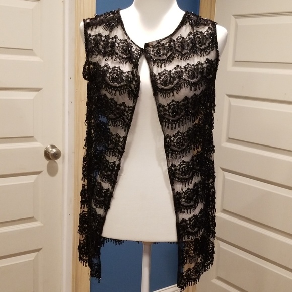 Jackets & Blazers - Beaded vest